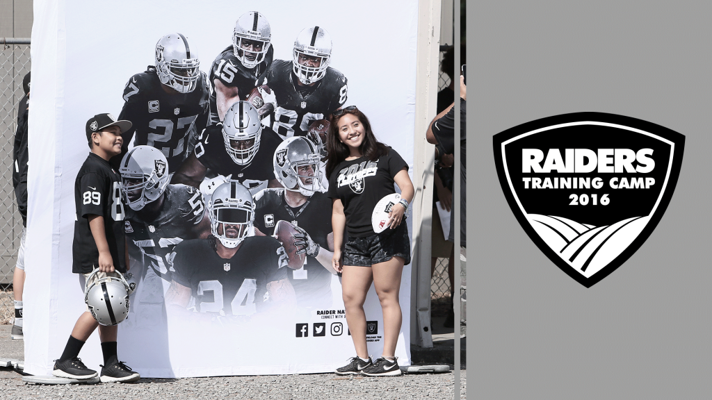 RAIDERS TRAINING CAMP